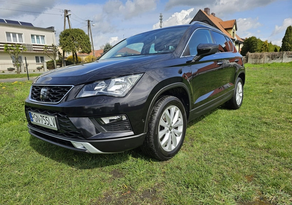 Seat Ateca cena 68900 przebieg: 180000, rok produkcji 2017 z Gniezno małe 254